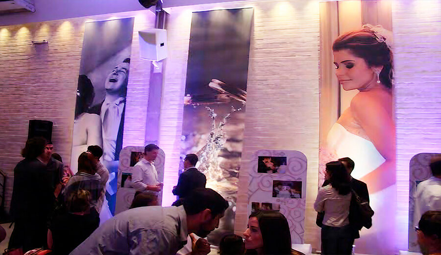 Banner em tecido para exposição